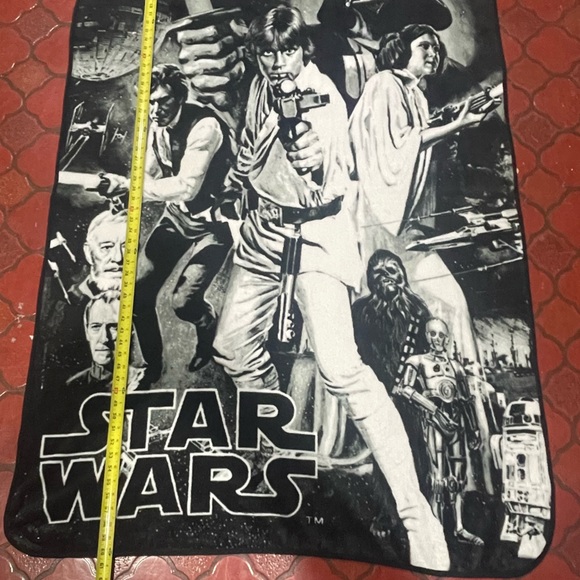 Rare Star Wars A New Hope Blanket - Picture 3 of 5